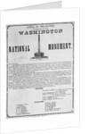 Broadside Appealing on Behalf of the Washington Monument by Anonymous