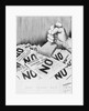 THE STAMP ACT. (ARM "MOLOTOV" STAMPING "NO" ON VARIOUS DOCUMENTS by Anonymous