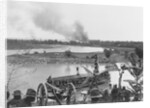 American Soldiers Watching Boat During Philippine Insurrection by Anonymous