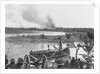 American Soldiers Watching Boat During Philippine Insurrection by Anonymous