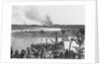 American Soldiers Watching Boat During Philippine Insurrection by Anonymous