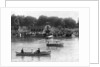 Boaters in Front of Bethesda Terrace, Central Park by Anonymous