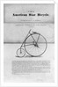 Advertisement for "The American Star Bicycle" by Anonymous