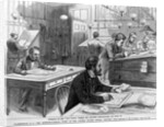 Interior of the 'Fact Room' Where the Weather Probabilities Are Made Up by H. A. Ogden