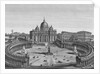 St. Peter's Square and Basilica by Anonymous