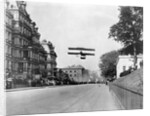 Biplane Flying Over Washington by Anonymous