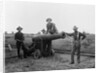 American Soldiers and Cannon During Philippine Insurrection by Anonymous