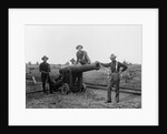 American Soldiers and Cannon During Philippine Insurrection by Anonymous