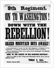 Civil War Poster Seeking Vermont 9th Infantry Recruits by Anonymous