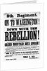 Civil War Poster Seeking Vermont 9th Infantry Recruits by Anonymous