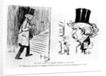 Samuel L. Clemens (two caricatures) by Anonymous