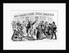 Nineteenth Century Lithograph of "Cheap Groceries" by Anonymous