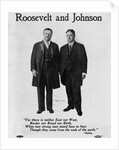 Roosevelt Campaign Poster for 1912 Presidential Election by Anonymous