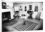 Parlor of the Edgar Allen Poe cottage, N.Y.C. Photo. J 232393, Dec. 17, 1918. by Anonymous