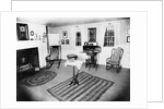 Parlor of the Edgar Allen Poe cottage, N.Y.C. Photo. J 232393, Dec. 17, 1918. by Anonymous