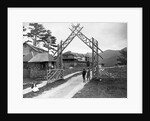 Wooden Gate at Resort by Anonymous