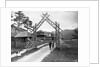 Wooden Gate at Resort by Anonymous