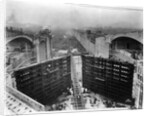 Construction of Panama Canal Locks by Anonymous