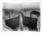 Construction of Panama Canal Locks by Anonymous