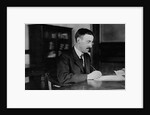 Secretary of State Henry L. Stimson Seated by Anonymous