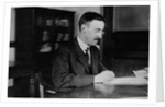 Secretary of State Henry L. Stimson Seated by Anonymous