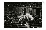 President Wilson Speaking to Congress by Anonymous