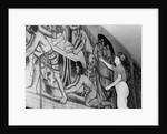 Works Progress Administration Artist Paints a Mural by Anonymous