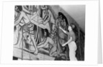 Works Progress Administration Artist Paints a Mural by Anonymous