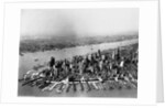 Aerial of Lower Manhattan and Hudson River by Anonymous