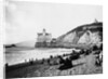 Crowds Enjoy the Beach Below the Cliff House by Anonymous