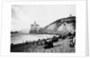 Crowds Enjoy the Beach Below the Cliff House by Anonymous