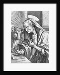Engraving Saint Luke by Anonymous