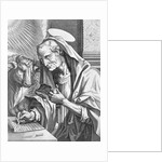 Engraving Saint Luke by Anonymous