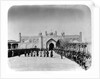 Military Ceremony in Front of Khudayar Khan Palace by Anonymous