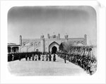 Military Ceremony in Front of Khudayar Khan Palace by Anonymous
