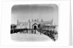 Military Ceremony in Front of Khudayar Khan Palace by Anonymous