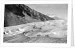 Horses Packing Silver Ore Across Glacier by Anonymous