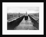 Ship in Gatun Lower Locks by Anonymous