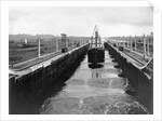 Ship in Gatun Lower Locks by Anonymous