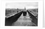 Ship in Gatun Lower Locks by Anonymous