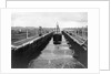 Ship in Gatun Lower Locks by Anonymous