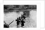 American Soldiers Crossing the Tuliahan River. by Anonymous