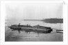 Flatboat on the Mississippi River by Anonymous