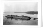 Flatboat on the Mississippi River by Anonymous