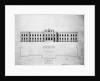 Sketch of Principal Front. Proposed Library Building by John Fraser