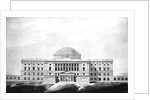 Watercolor Drawing of the U. S. Capitol by Anonymous