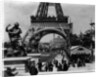 Crowds at The Eiffel Tower by Anonymous