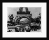 Crowds at The Eiffel Tower by Anonymous