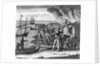 Engraving of Sir Walter Raleigh's Conquest of St. Joseph on Trinidad by Anonymous