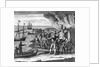 Engraving of Sir Walter Raleigh's Conquest of St. Joseph on Trinidad by Anonymous